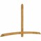 Ekena Millwork Bellingham Rough Sawn Timber Gable Bracket, Western Red Cedar, 108"W x 58"H x 2"D x 4"F, 13/12 Pitch GBW108X58X0204BEL00RWR - alternate 5